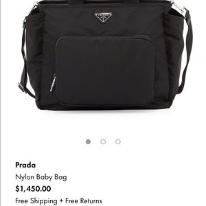 Prada Nylon Baby Bag